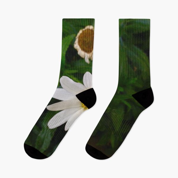 Item preview, Daisy Flower with Green Leaves designed and sold by Aysel's Designs.