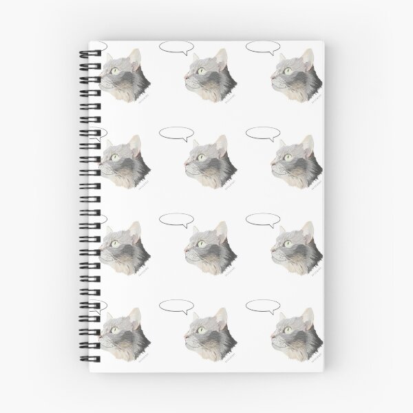 Item preview, Chat Bubble Cat designed and sold by buzzcutart.
