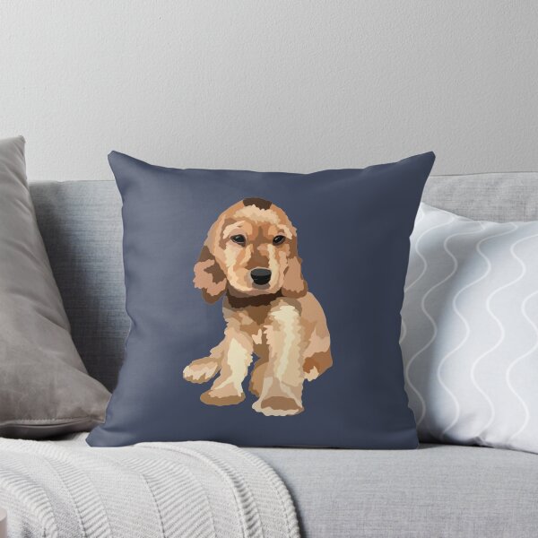 Item preview, Golden Cocker Spaniel Dog Portrait Digital Illustration designed and sold by sherylwylie.