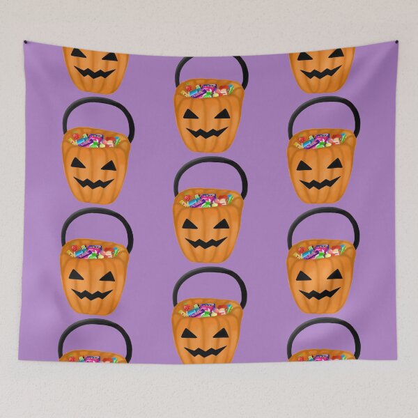 Item preview, Halloween Basket With Sweets Digital Art Drawing designed and sold by Arthemeral.
