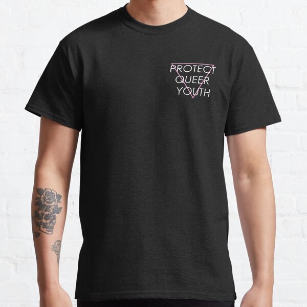 Item preview, Protect Queer Youth Pink Triangle designed and sold by robantbb.