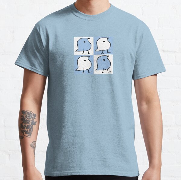 Blue and White Wugs Classic T-Shirt