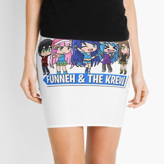 Itsfunneh Mini Skirts Redbubble - mini daycare roblox bloxburg