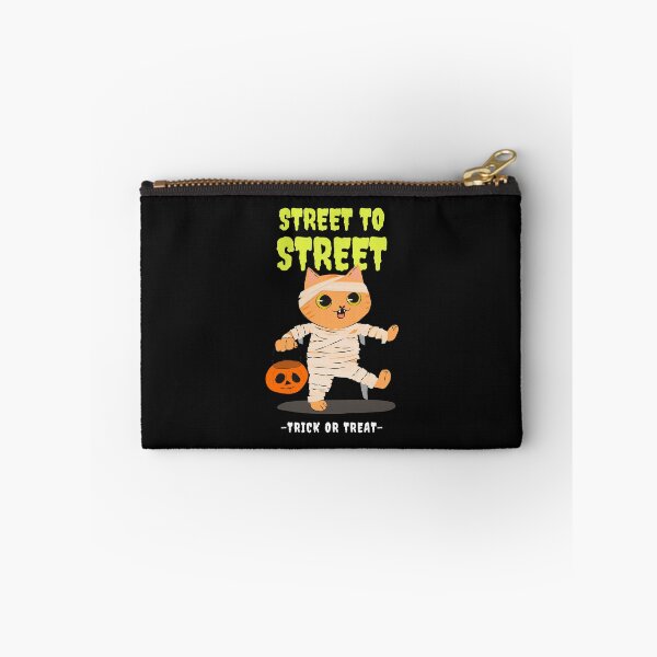 Item preview, Street To Street Trick-o-Treat | Halloween Holiday | Cute Kitten Mummy designed and sold by Ainbowz-Artwork.