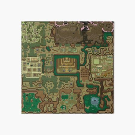 Item preview, LttP: Dark World Map designed and sold by reikaitantei1.