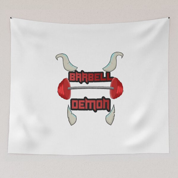 Item preview, Barbell Demon designed and sold by SnowyTurtle.