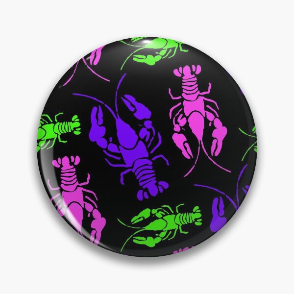 Item preview, Purple Pink Green Lobster Bake Fun Retro designed and sold by AntiqueImages.