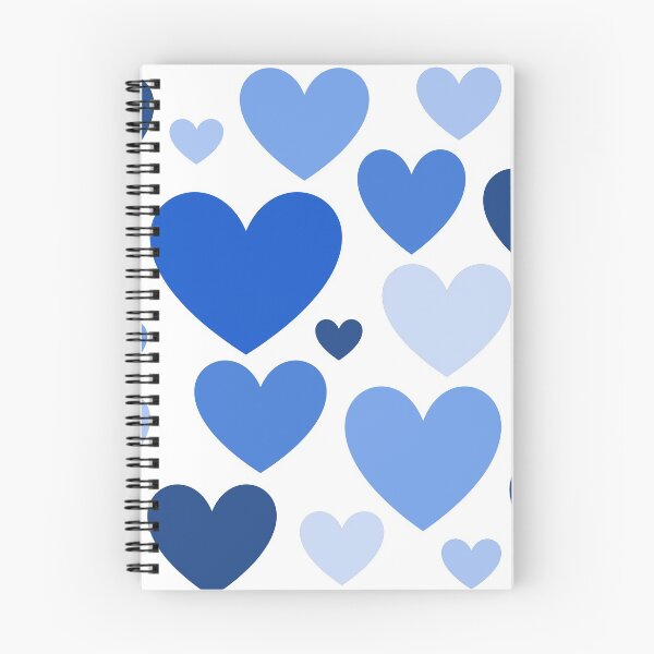 Item preview, Cornflower Blue Hearts (Varied) designed and sold by shahramroj.