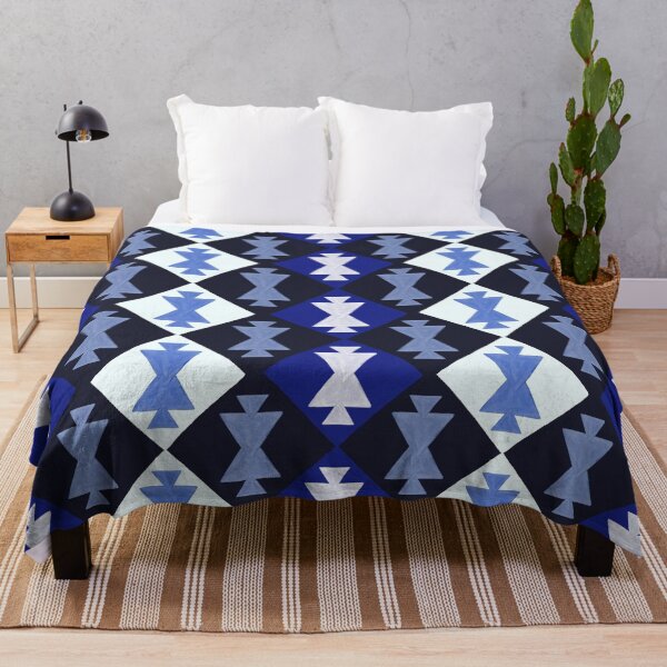 Item preview, Azerbaijan Pattern – Navy designed and sold by Cat Coquillette.