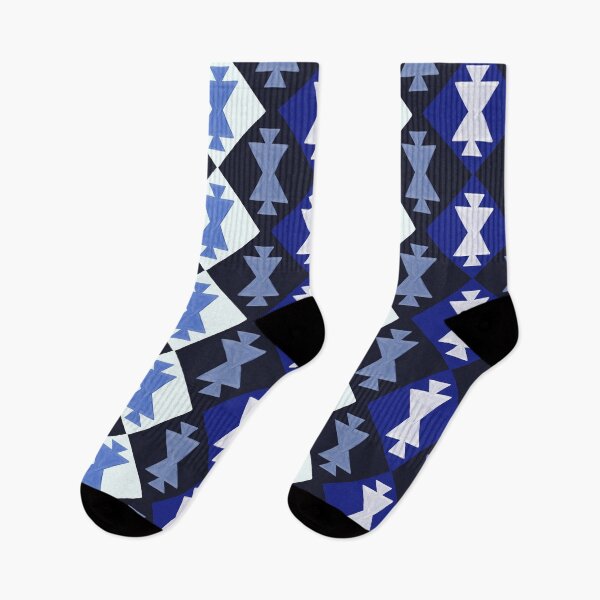 Item preview, Azerbaijan Pattern – Navy designed and sold by Cat Coquillette.
