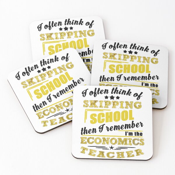 Item preview, Economics Teacher; Skippin' School designed and sold by umarerik.