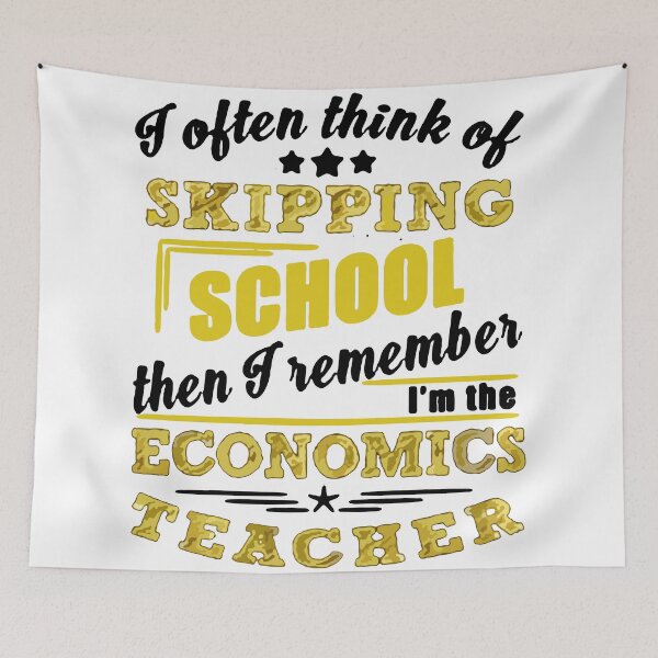 Item preview, Economics Teacher; Skippin' School designed and sold by umarerik.