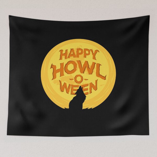 Item preview, Happy Howl-o-Ween designed and sold by razvigod.