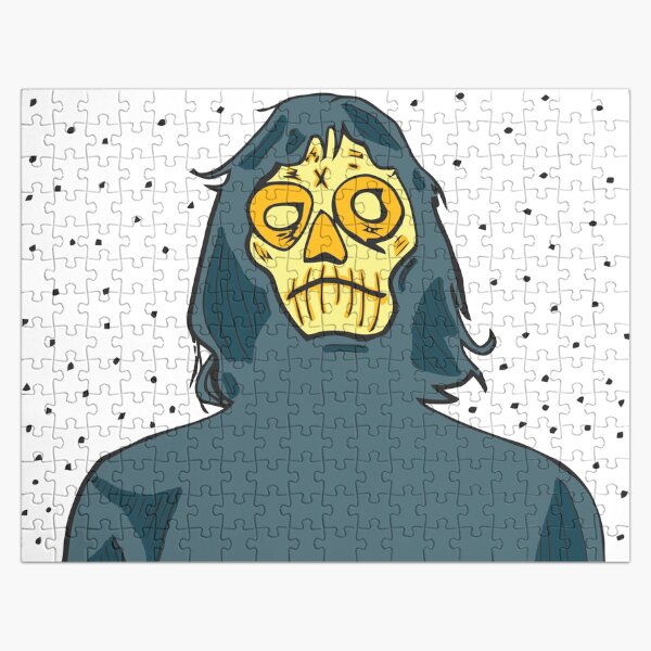 Skull Girl Jigsaw Puzzle