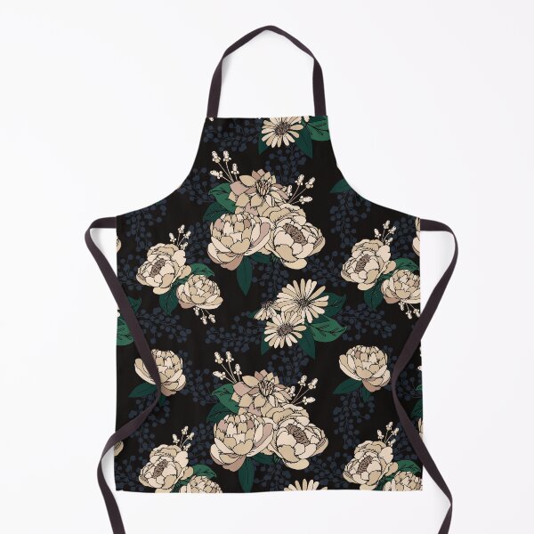 Item preview, Moody Florals - Cream designed and sold by latheandquill.