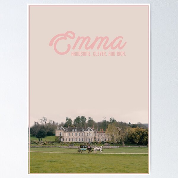 Aperçu de l'œuvre Affiche Emma 2019 créée et vendue par Evie Haye.