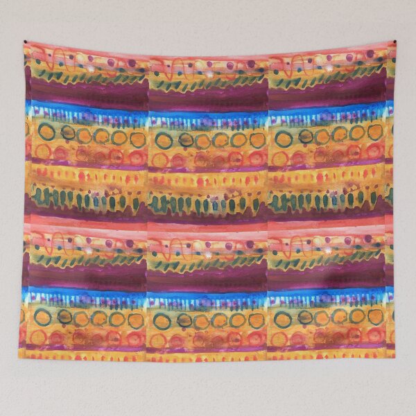 Item preview, Hand Painted Watercolor Stripe Pattern designed and sold by NancyMerkle.