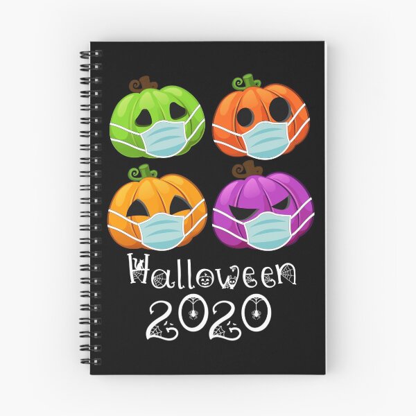 Item preview, Pumpkin Wearing Face Mask Funny Halloween Tee designed and sold by denisetees.