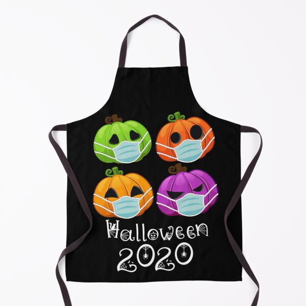 Item preview, Pumpkin Wearing Face Mask Funny Halloween Tee designed and sold by denisetees.
