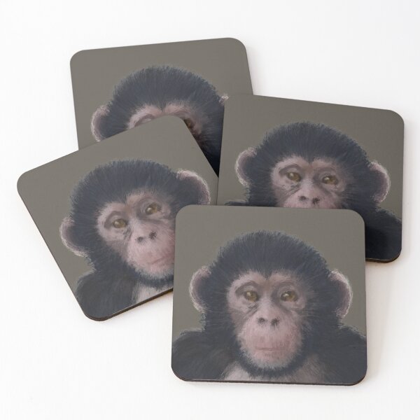 Item preview, Chimp Portrait designed and sold by GeoCreate.