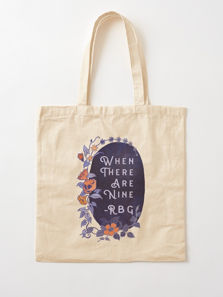 ruth bader ginsburg tote bag