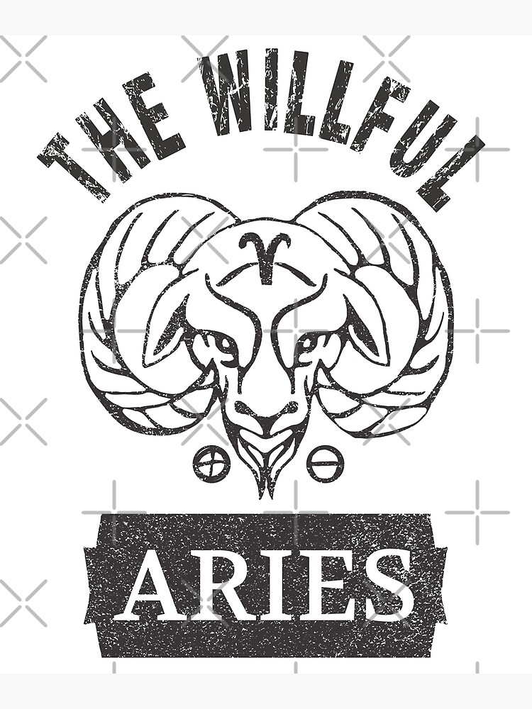 "Aries Zodiac Sign, Astrology, Astrological Sign" Poster for Sale by