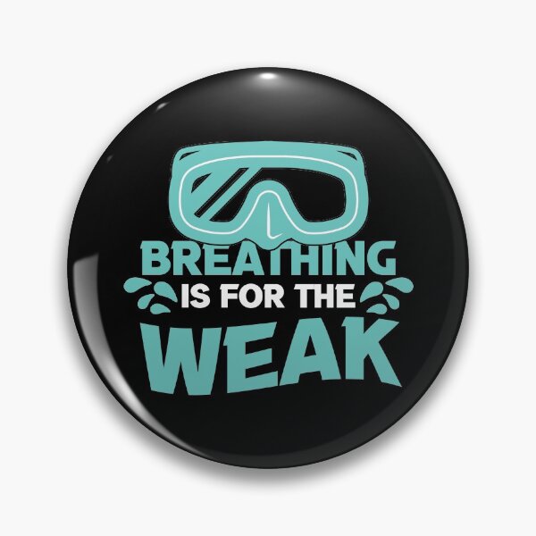 Item preview, Breathing is a unique gift idea for the weak designed and sold by Nessshirts.