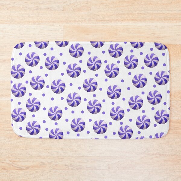 Item preview, Purple Peppermint Polka Dots designed and sold by Whoopsidoodle.