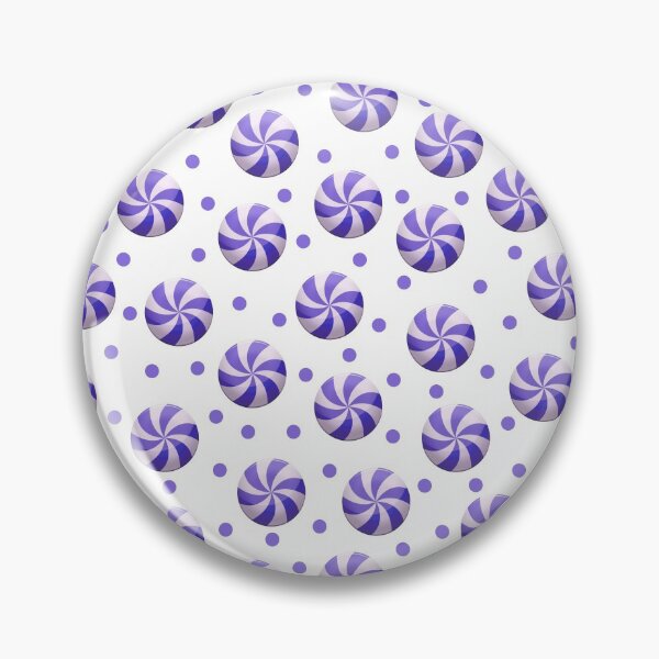 Item preview, Purple Peppermint Polka Dots designed and sold by Whoopsidoodle.