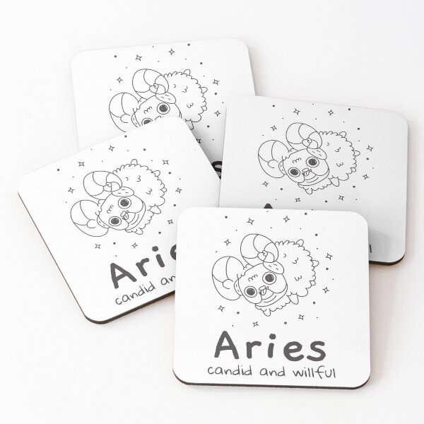 Artikelvorschau, Widder Sternzeichen, Astrologie, astrologisches Zeichen entworfen und verkauft von NikoIllustrates.
