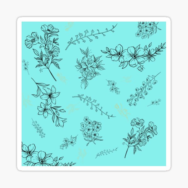 Item preview, flowers pattern designed and sold by Iail Ioa.
