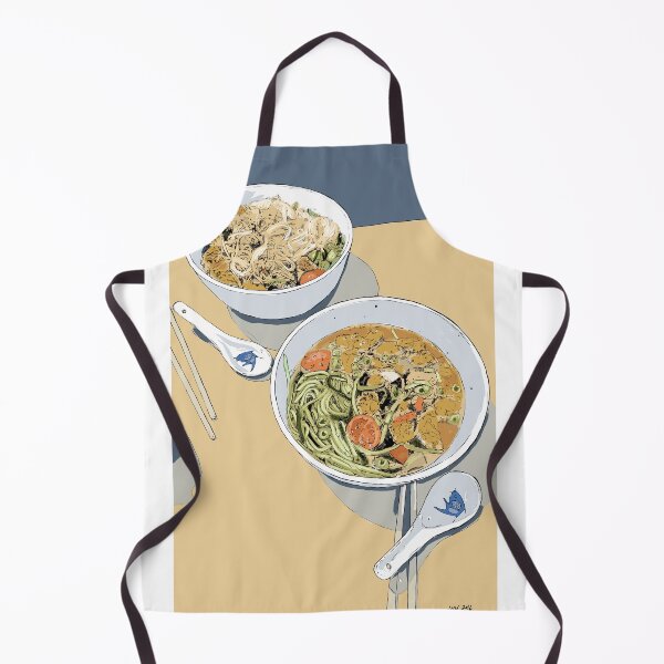 Item preview, Hungry, Ramen Bowls on Table designed and sold by WendiSF.