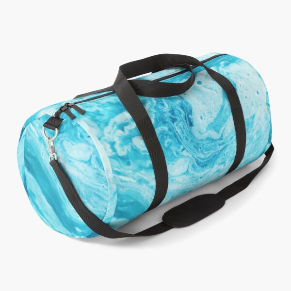 Item preview, Aqua Blue Watercolor Liquid Marble Art designed and sold by newburyboutique.