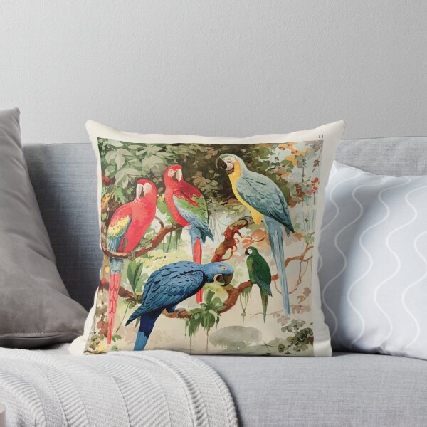 Item preview, Birds of the Amazon Album de aves amazonicas Emil Goldi 1906 016 Araras designed and sold by WetdryvacRB01.