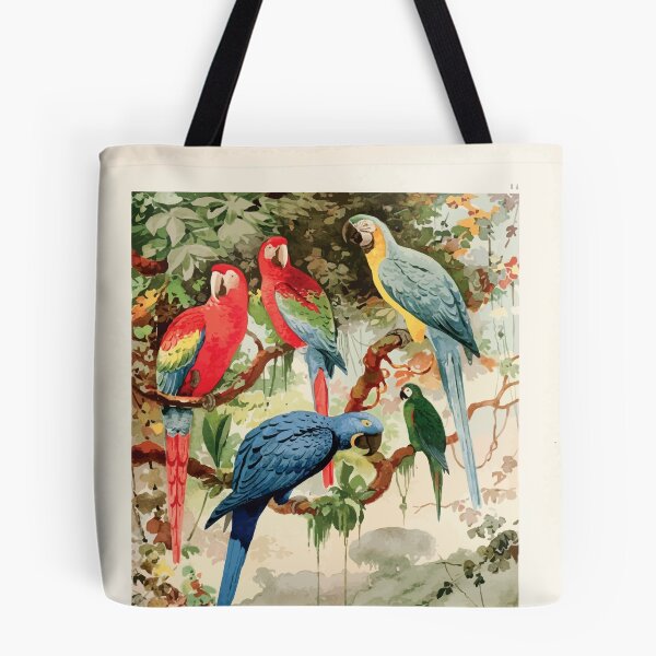 Item preview, Birds of the Amazon Album de aves amazonicas Emil Goldi 1906 016 Araras designed and sold by WetdryvacRB01.
