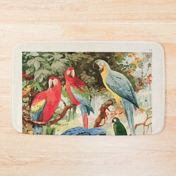 Item preview, Birds of the Amazon Album de aves amazonicas Emil Goldi 1906 016 Araras designed and sold by WetdryvacRB01.
