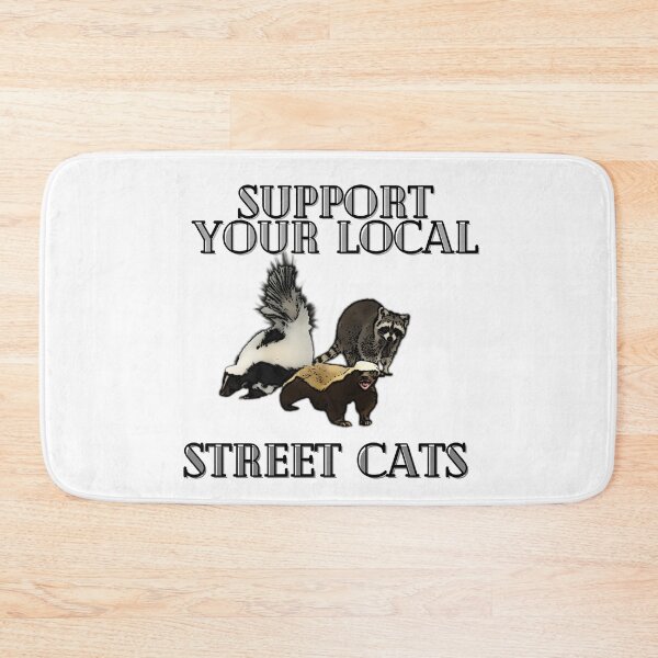 Item preview, Support Your Local Street Cats designed and sold by Mad Catter Studio.
