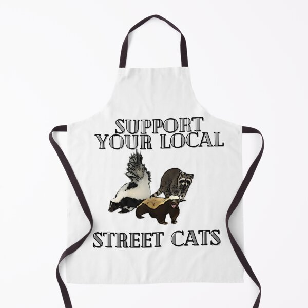 Item preview, Support Your Local Street Cats designed and sold by Mad Catter Studio.