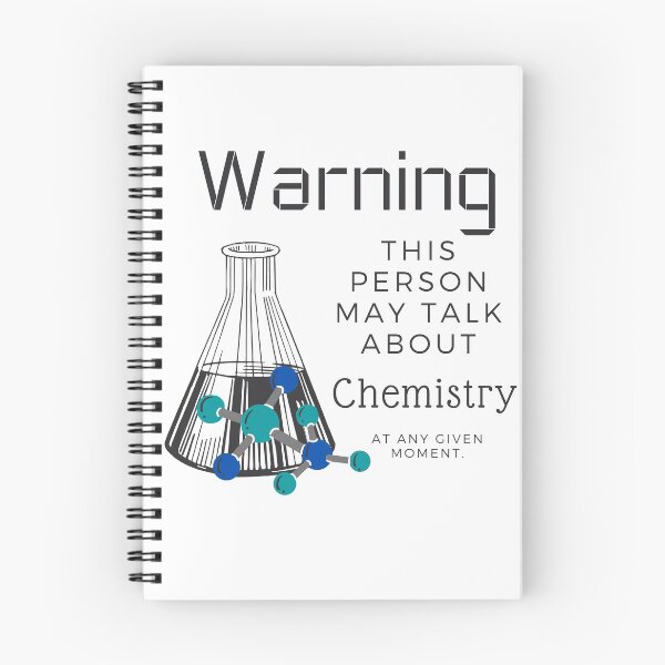 Item preview, Advertencia Esta persona puede hablar de química en cualquier momento. designed and sold by Nardezinha.