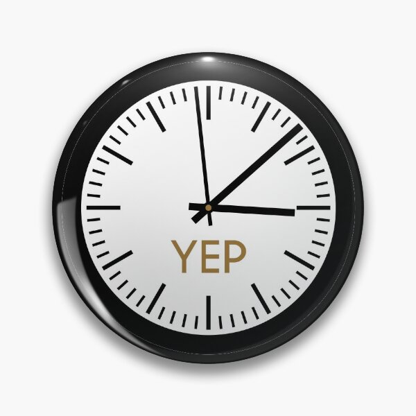 Item preview, Yep Clock Emote designed and sold by SimplyNewDesign.