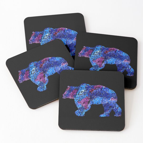 Item preview, Galaxy Pattern Bear designed and sold by Kai Alexander.