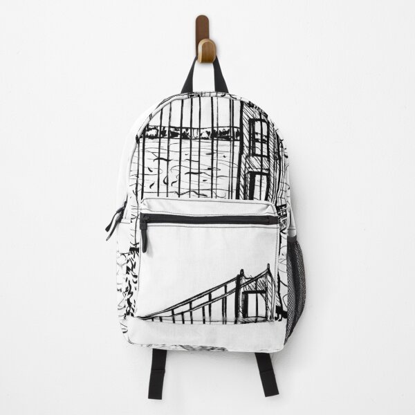 Item preview, GOLDEN GATE BRIDGE - ink painting.1 designed and sold by lautir.