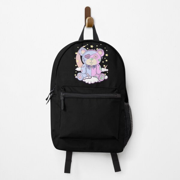 Artikelvorschau, Pastell Goth Teddybär Japanischer Anime Kawaii Menhera entworfen und verkauft von SqualeForce.