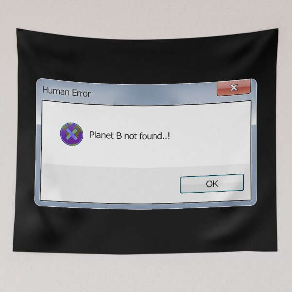Item preview, Human Error - Planet B designed and sold by jc007.
