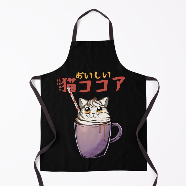 Item preview, Delicious Cat Cocoa - Dark Background designed and sold by mrhallangen.