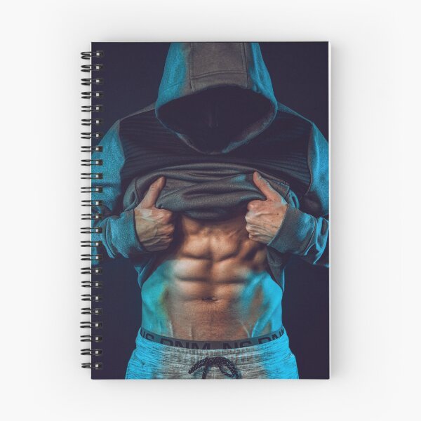Item preview, Guy with Six packs in the gym designed and sold by miminova.