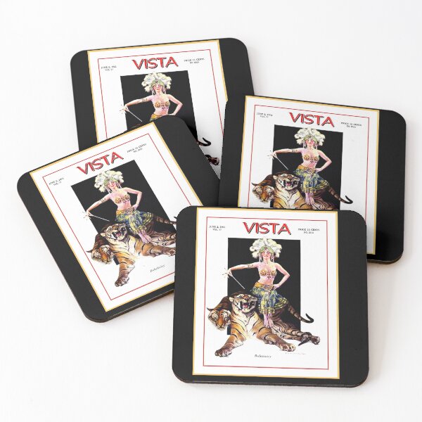 Item preview, VISTA : Vintage 1921 Animal Trainer Magazine Print designed and sold by posterbobs.