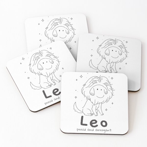Item preview, Leo Zodiac Sign, Astrology, Astrological Sign designed and sold by NikoIllustrates.