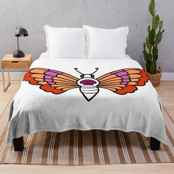 Item preview, lesbian colors moth designed and sold by adoresapphics.