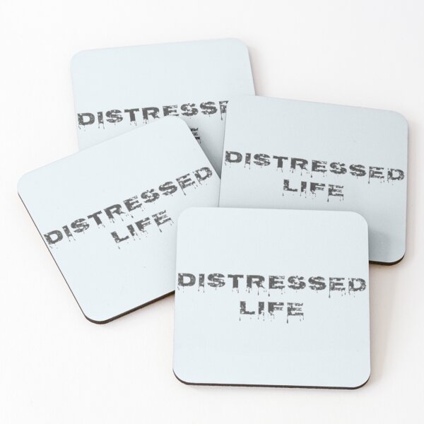 Item preview, Life in distressed font designed and sold by PaperDreamPod.